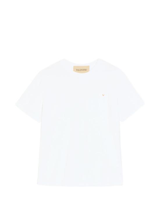 26SS 발렌티노 가라바니 반팔 티셔츠 8V0MG10VBGR 0BO WHITE