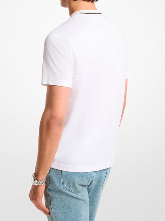 26SS 마이클 코어스 반팔 티셔츠 CS652SN19P 100 WHITE - MICHAEL KORS