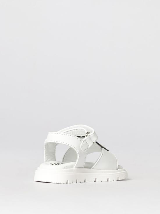 26SS [키즈] 모스키노 슈즈 82931 01 White - MOSCHINO