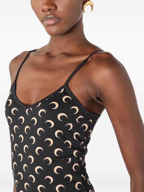 26SS 마린세르 숏 원피스 WDR485ACJER0001 IT99 BLACK MOON TAN - MARINE SERRE