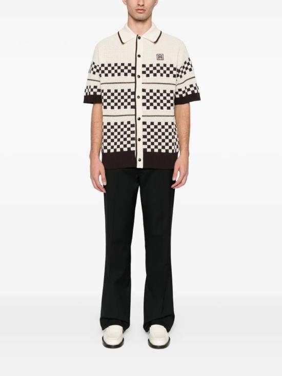 26SS 아미리 스웨터 AMTOKN1083 271 ALABASTER BROWN - AMIRI