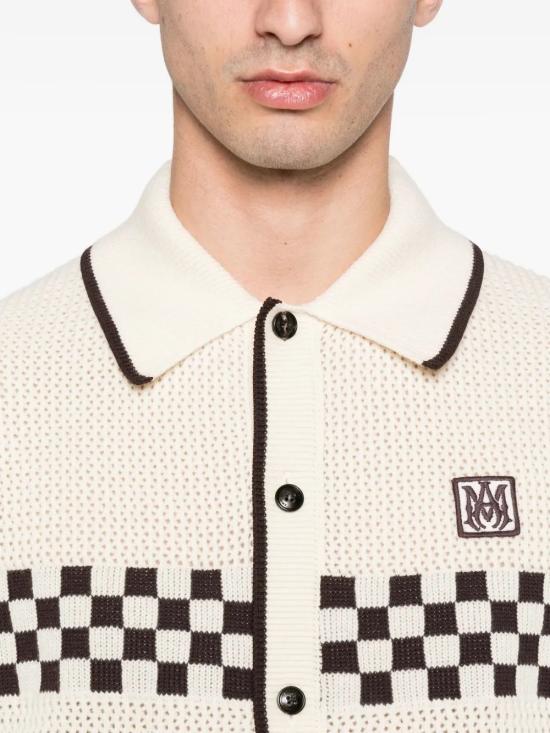 26SS 아미리 스웨터 AMTOKN1083 271 ALABASTER BROWN - AMIRI