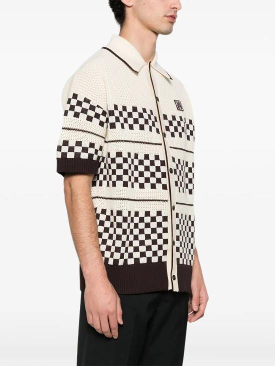 26SS 아미리 스웨터 AMTOKN1083 271 ALABASTER BROWN - AMIRI