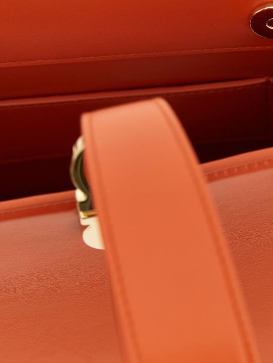26SS 살바토레 페라가모 토트백 220958 792848 009 Orange - SALVATORE FERRAGAMO
