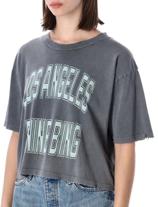 26SS 애니빙 반팔 티셔츠 A0812556 WHG1 GREY - ANINE BING