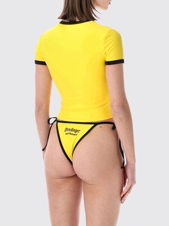 26SS 오토링거 탑 10211010302 YLWBLK Yellow - OTTOLINGER