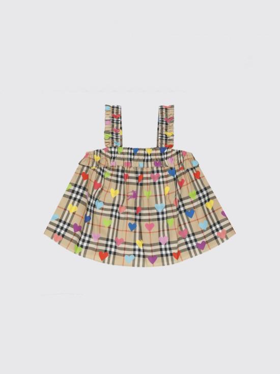 26SS [키즈] 버버리 탑 8117457 Beige - BURBERRY