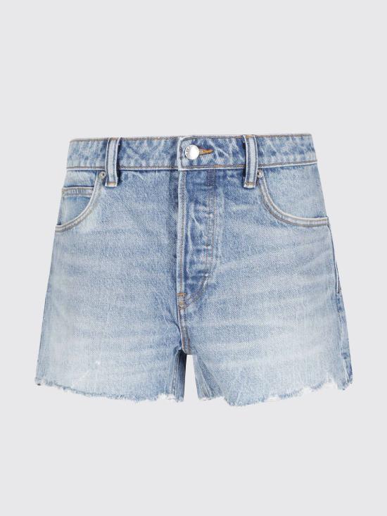 26SS 알렉산더 왕 숏팬츠 4DC2264164 427D Indigo - ALEXANDER WANG