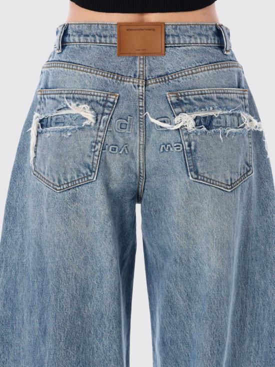26SS 알렉산더 왕 데님 팬츠 4DC2264993 427D Indigo - ALEXANDER WANG