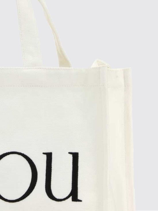 26SS 파투 토트백 AC0880076 001W White - PATOU