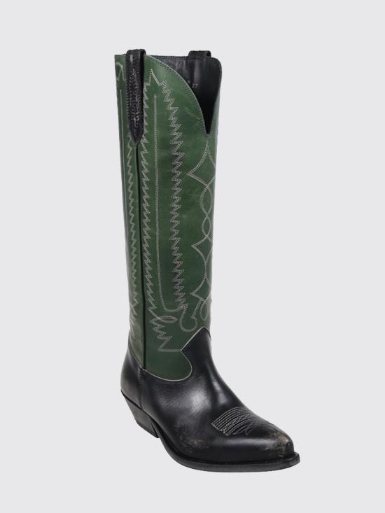 26SS 골든구스 위시 스타 부츠 GWF01053F008200 35864 Green - GOLDEN GOOSE