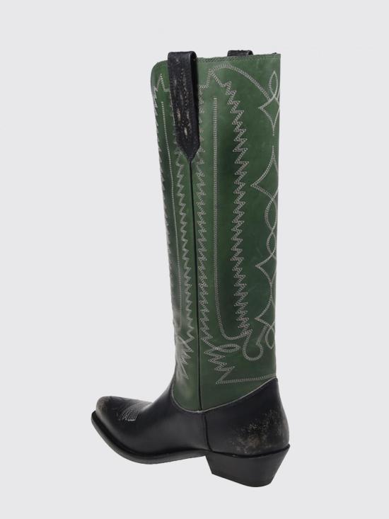26SS 골든구스 위시 스타 부츠 GWF01053F008200 35864 Green - GOLDEN GOOSE