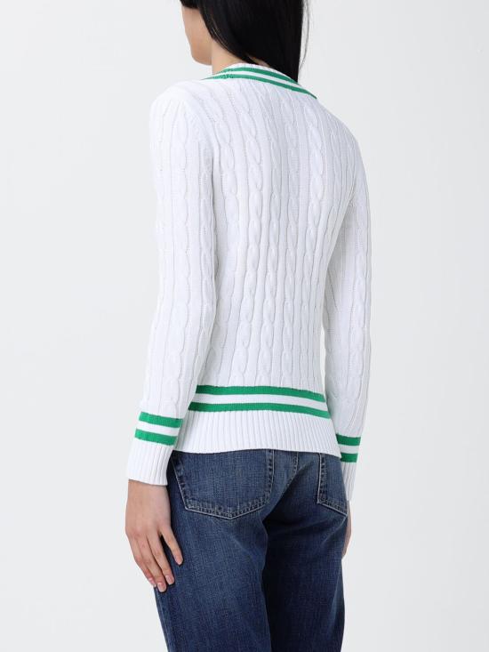 26SS 랄프 로렌 스웨터 200P07026 001 White - RALPH LAUREN