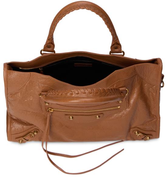 26SS 발렌시아가 르 시티 미디움 백 823058210F6 2630 BROWN - BALENCIAGA