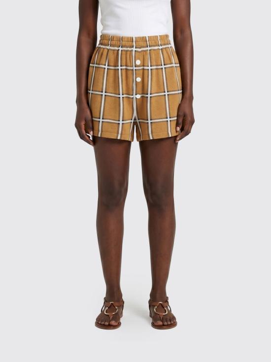 26SS 게스트 인 레지던스 숏팬츠 W29822JF SUEDCO Brown