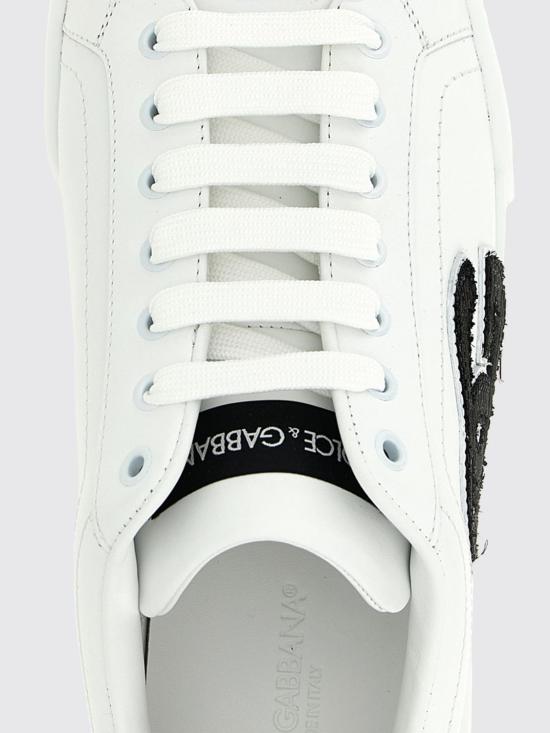 26SS 돌체앤가바나 포르토피노 라이트 스트로벨 스니커즈 CS2395A0137 89697 White - DOLCE & GABBANA
