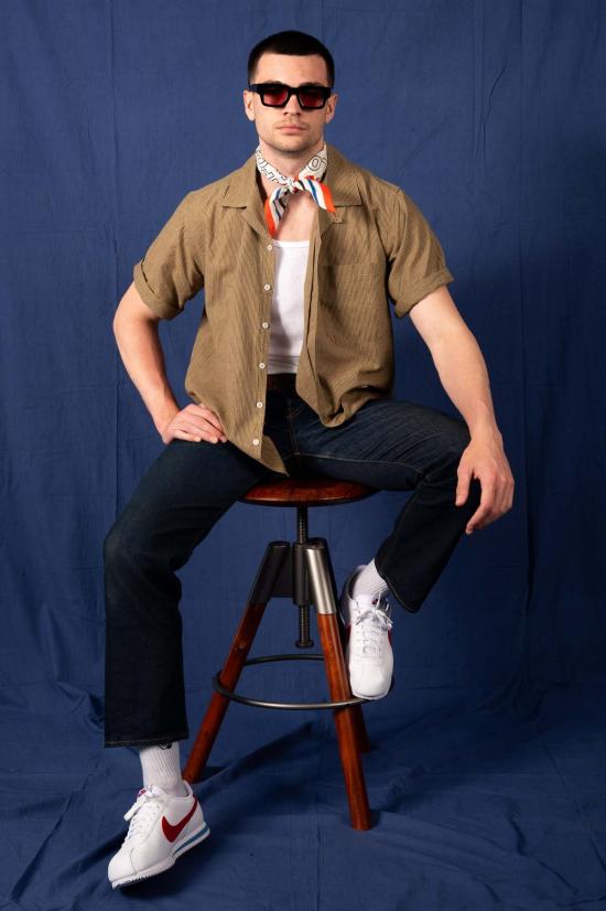  두샨트 머플러/스카프 . 아치 반다나 9호 캘리포니아 러브 인 프라이머리 컬러 - DUSHYANT