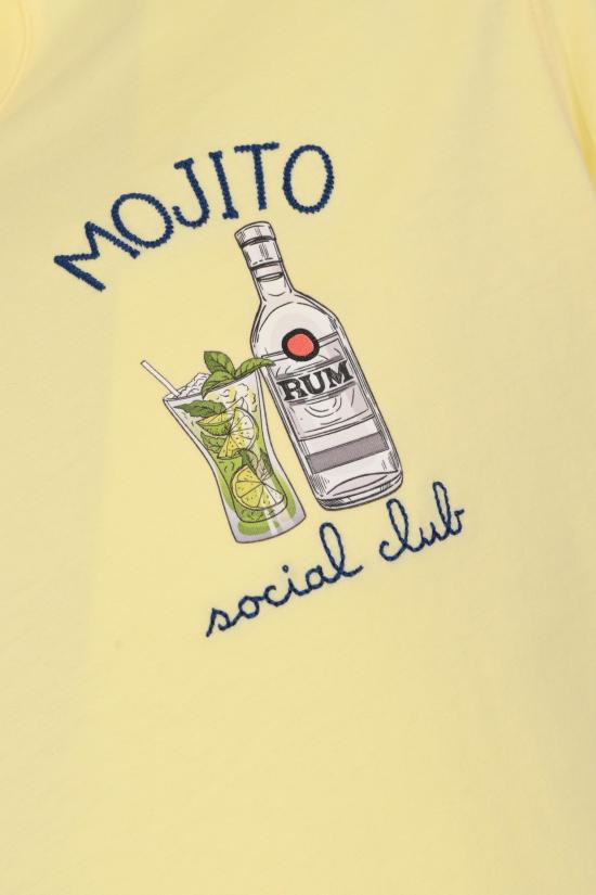 26SS 세인트바쓰 반팔 티셔츠 POT000107970L YELLOW - MC2 SAINT BARTH