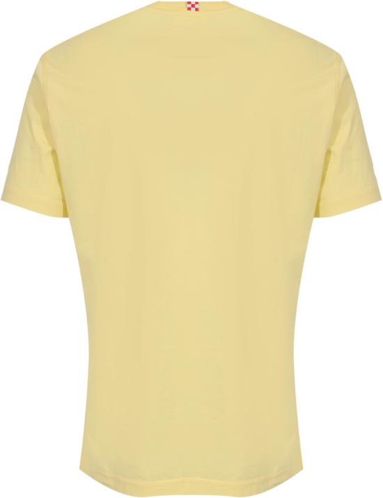 26SS 세인트바쓰 반팔 티셔츠 POT000107970L YELLOW - MC2 SAINT BARTH