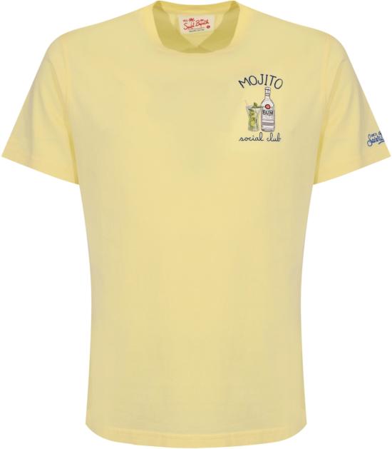 26SS 세인트바쓰 반팔 티셔츠 POT000107970L YELLOW