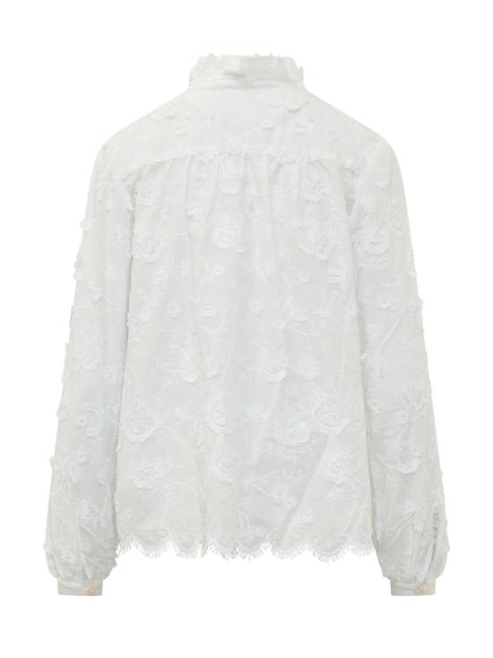 26SS 마이클 코어스 긴팔 티셔츠 MS640Y9KPX100 WHITE - MICHAEL KORS