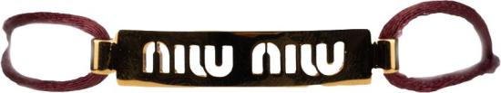26SS 미우미우 팔찌 5IB7852IHKF05CZ DIVERS