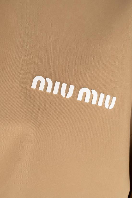 26SS 미우미우 테크니컬 패브릭 윈드브레이커 ML13731V94F0065 DIVERS - MIU MIU