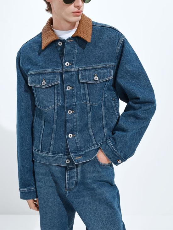 26SS 보테가베네타 자켓 862600 V69P04300 Denim - BOTTEGA VENETA