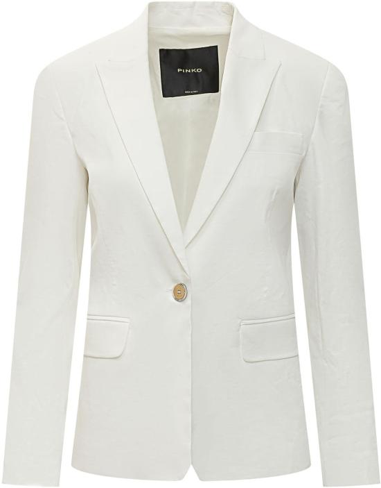 26SS 핑코 수트 자켓 106597A34IZ05 WHITE