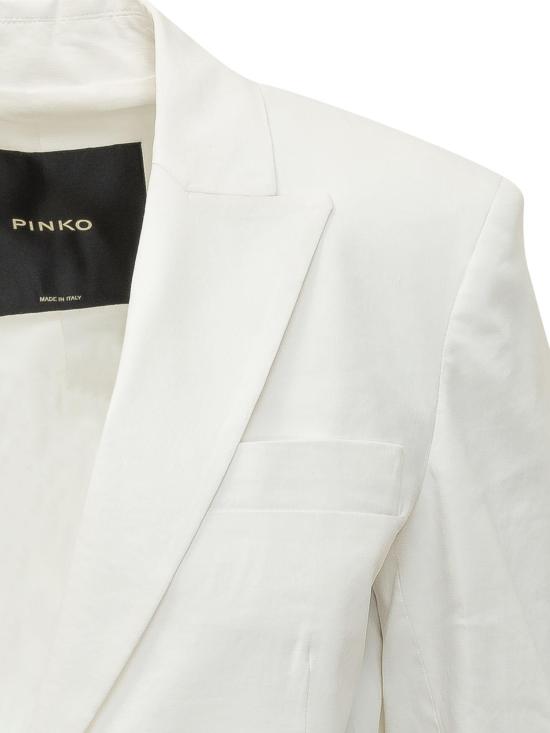 26SS 핑코 수트 자켓 106597A34IZ05 WHITE - PINKO