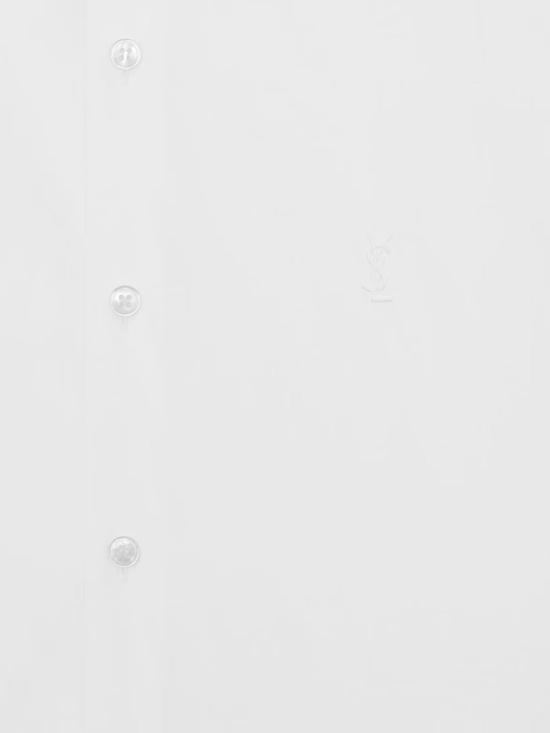 26SS 생로랑 긴팔 셔츠 859779 Y2N489000 White - SAINT LAURENT