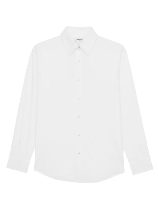 26SS 생로랑 긴팔 셔츠 859779 Y2N489000 White