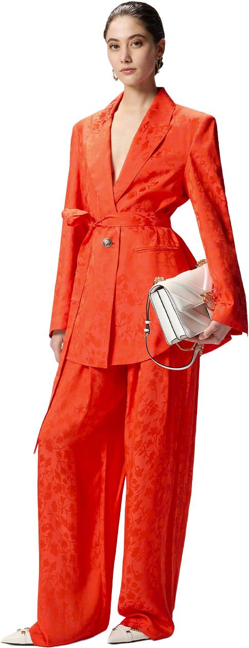 26SS 핑코 수트 자켓 106800A3ANA99 ORANGE - PINKO