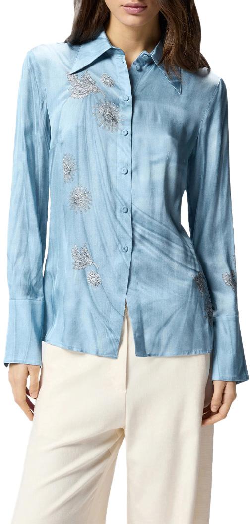 26SS 핑코 블라우스 106211A37NF15 CYAAN - PINKO