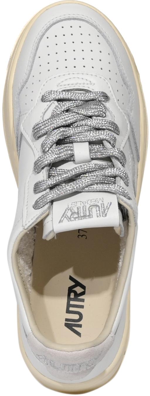 26SS 오트리 메달리스트 플랫폼 스니커즈 PTLWSW02 WHITE - AUTRY