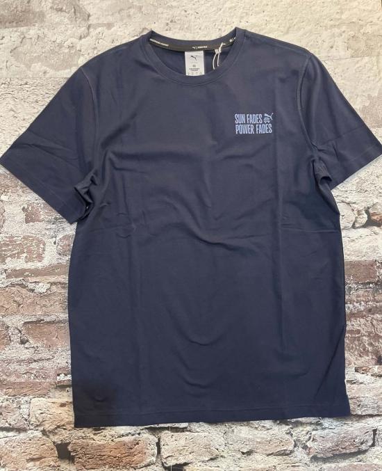  레이닝 챔프 탑 챔피언 푸마 X RC 라이프스타일 티셔츠 딥 네이비