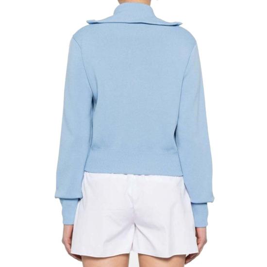  오트리 가디건 로고 카디건 블루 - AUTRY