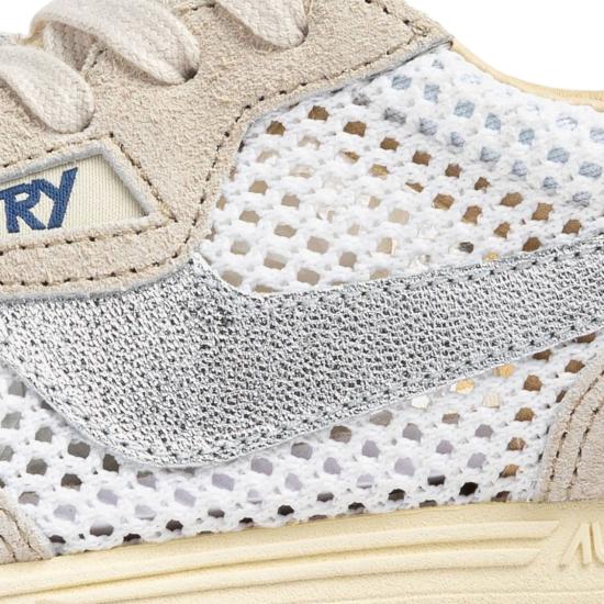 26SS 오트리 WINDSPIN 윈드스핀 스니커즈 WSLWKD03KNITSUELEAWHTSILV Neutrals - AUTRY