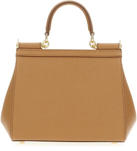 26SS 돌체앤가바나 미디움 시실리 핸드백 BB6003B10018M417 BROWN - DOLCE & GABBANA