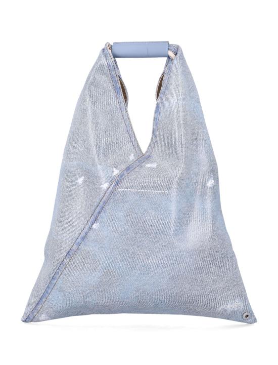 26SS MM6 메종마르지엘라 JAPANESE 재패니즈 스몰 토트백 S54WD0043P9060 T6002 Blu - MM6 MAISON MARGIELA