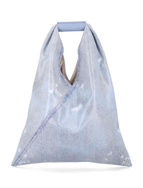 26SS MM6 메종마르지엘라 JAPANESE 재패니즈 스몰 토트백 S54WD0043P9060 T6002 Blu