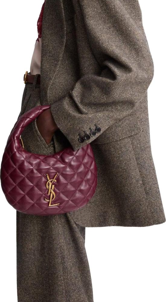 25FW 생로랑 이카리노 퀼티드 나파 토트백 851689AAANG6197 RED - SAINT LAURENT