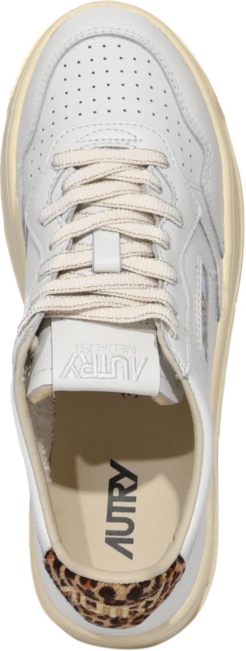 26SS 오트리 메달리스트 플랫폼 스니커즈 PTLWVO01 WHITE - AUTRY