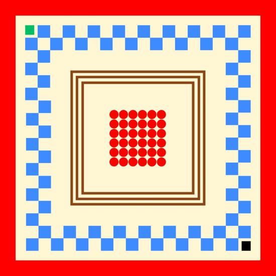  두샨트 머플러/스카프 Dushyant. 아치 반다나 No. 16 이탈리안 베케이션