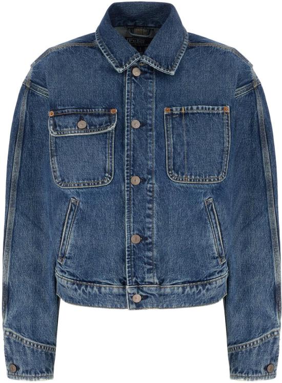 26SS 랄프 로렌 코트 211A93907001 BLUE