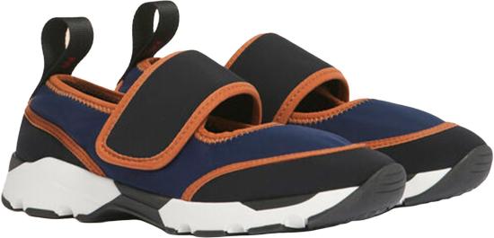 26SS 마르니 스니커즈 SNZW020602P7613 NAVY - MARNI