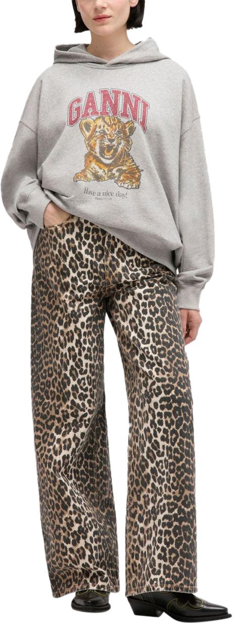 26SS 가니 타이거 후드 A106002411032920 GREY - GANNI