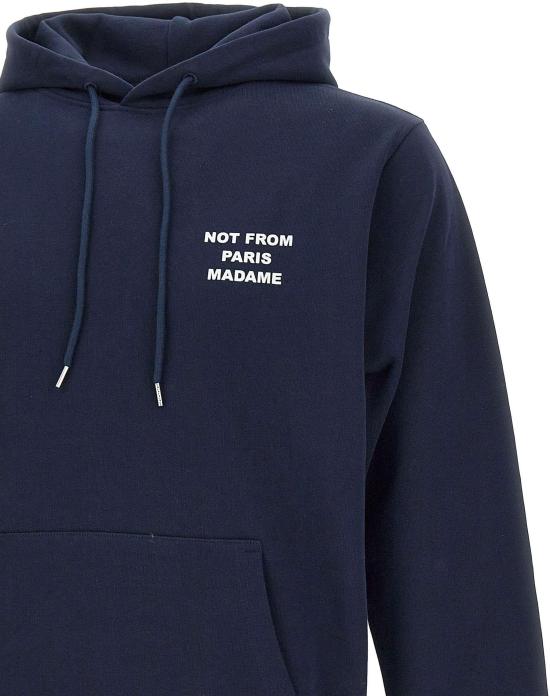 26SS 드롤드무슈 후드 티셔츠 HO162CO127NY NAVY - DROLE DE MONSIEUR