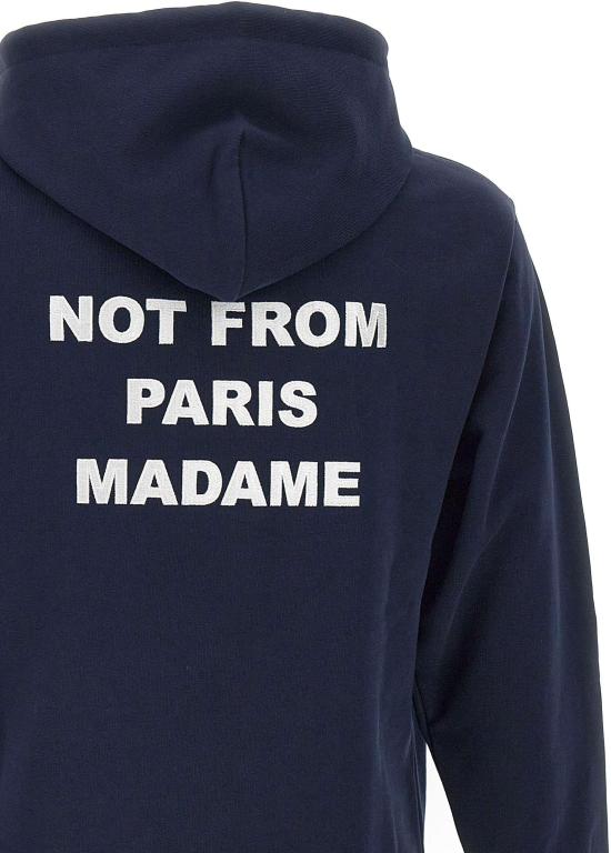 26SS 드롤드무슈 후드 티셔츠 HO162CO127NY NAVY - DROLE DE MONSIEUR