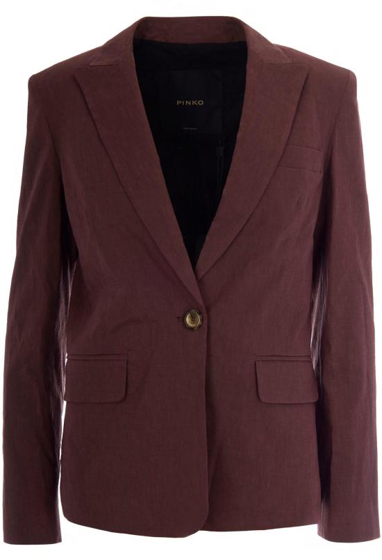 26SS 핑코 수트 자켓 106597A34IL78 BROWN